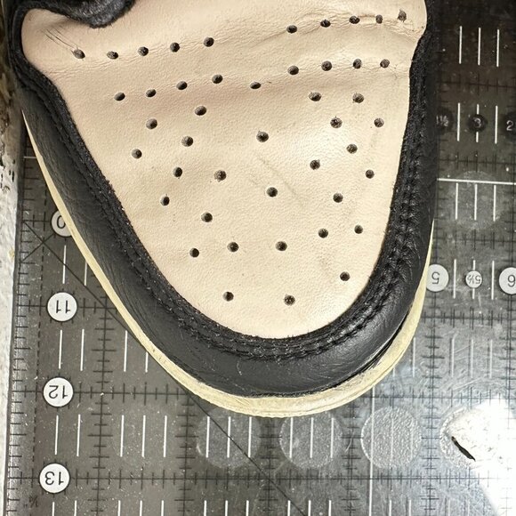 Nike Air Jordan 1 Men Size 11 555088-081 High Crimson Tint Black White Shoes - Picture 11 of 11